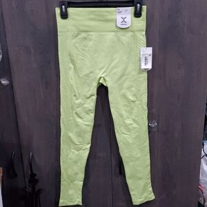High Rise Fitted Leggings Xersion- 7/8 Ankle Leggings J C Penney L👀K Size M